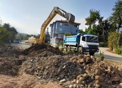 Alanya municipality continues its infrastructure works