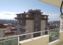 Fully furnished 3+1 flat for sale in Gülevşen district of Oba Mahallesi