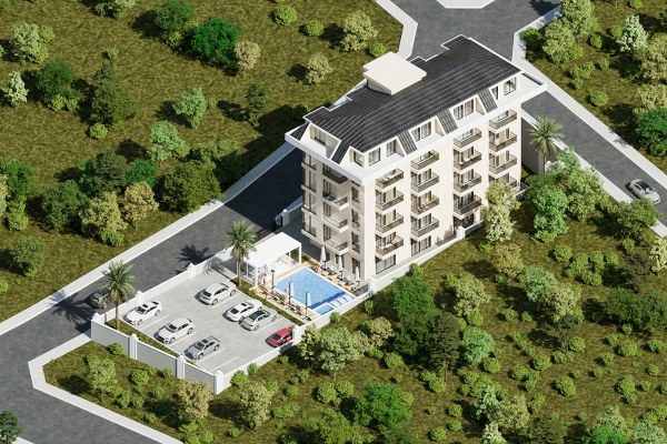 Alanya Dinek Duplex Apartment for Sale